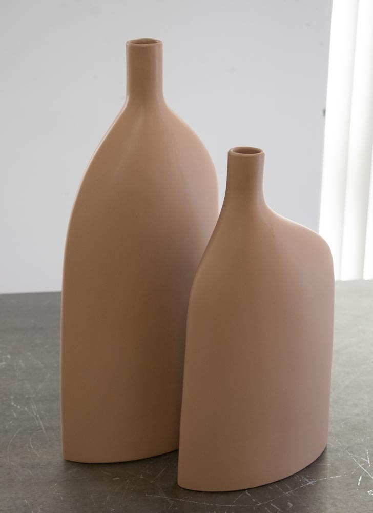 Cocoa Vase Set Theory Design Studio