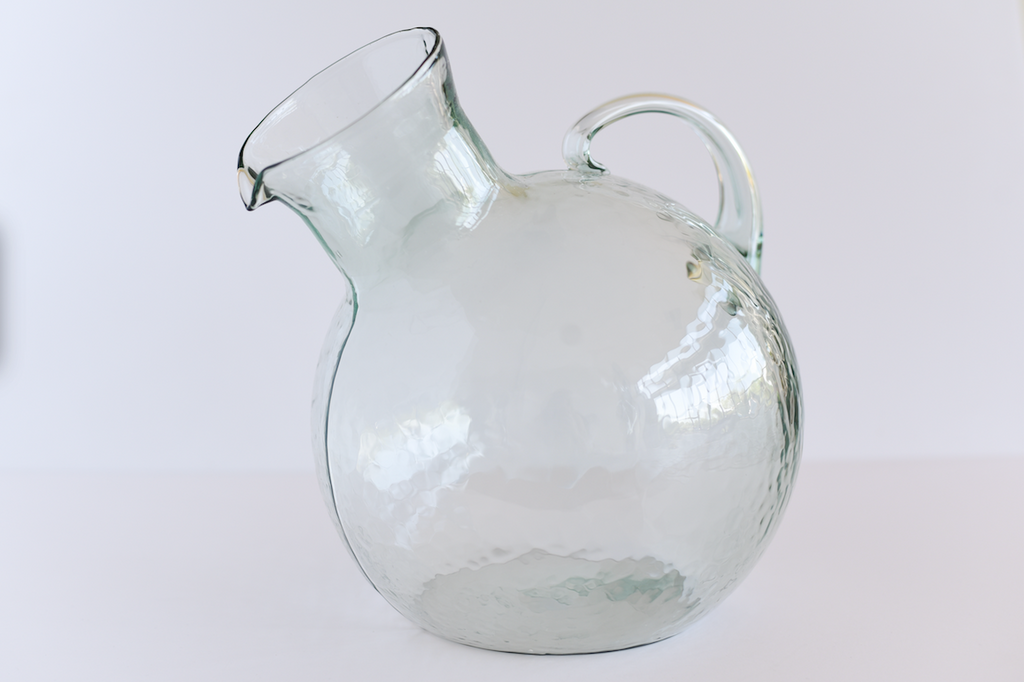 Round Tilted Pitcher