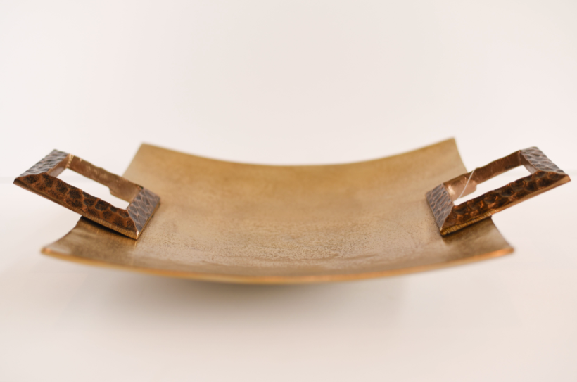Gold Trays with Handles - 2 sizes available