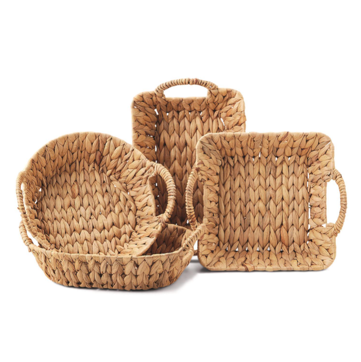 Water Hyacinth Baskets - 4 shapes available