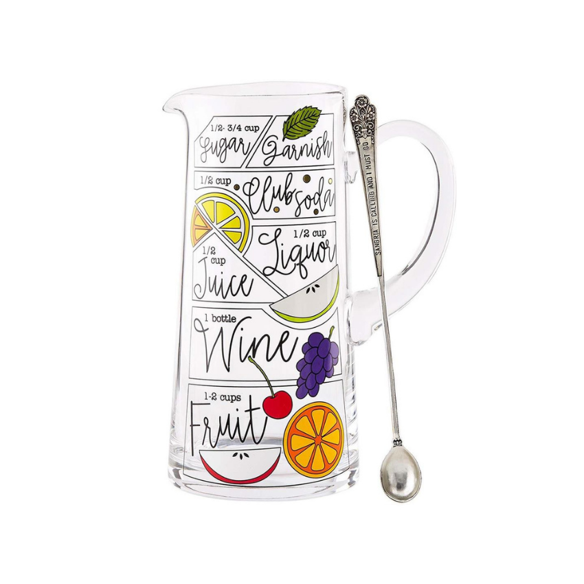 Sangria Glass Pitcher – Theory Design Studio