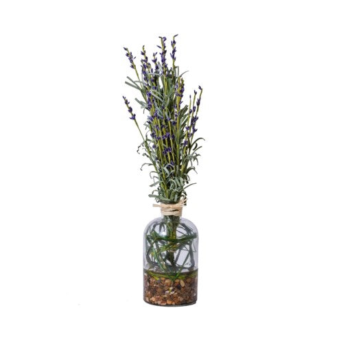Glass Jar of Lavender