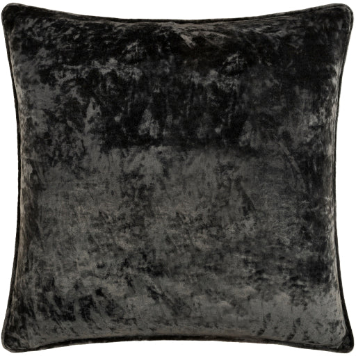 Gray Velvet Mood Pillow